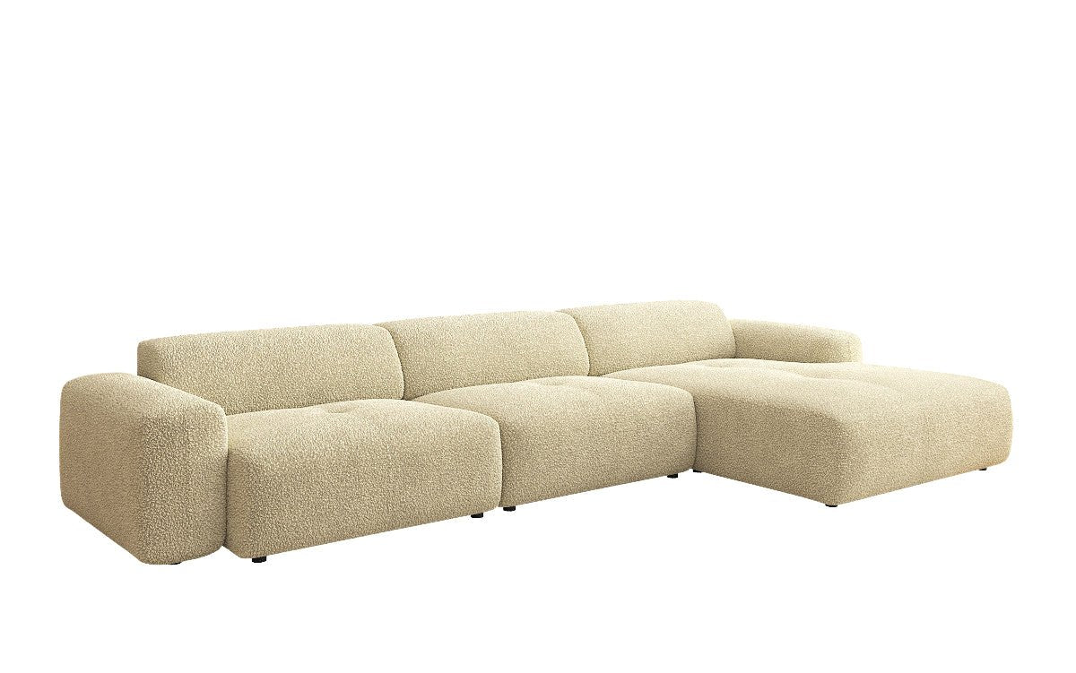 Designer L Sofa Calm Maxi am Bouclé