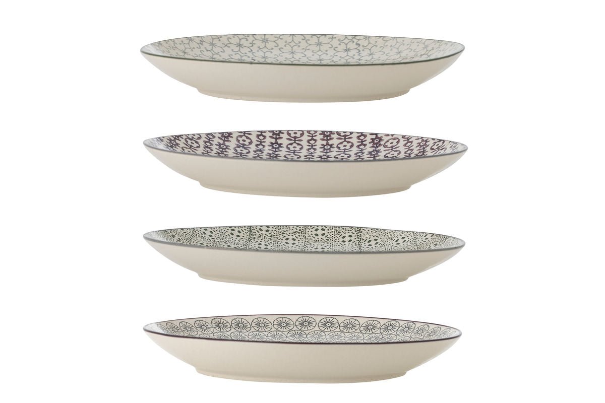 Teller Solune - aus Steingut hiergestallt / 4er Set