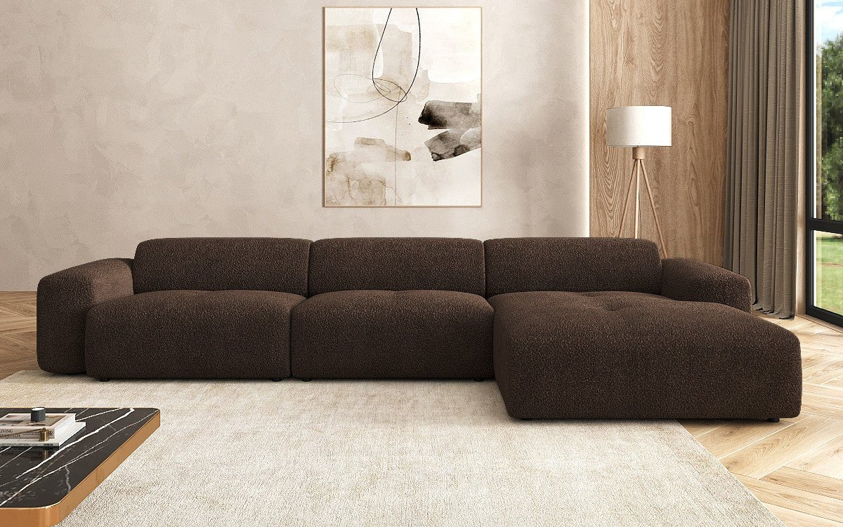 Designer L Sofa Calm Maxi am Bouclé