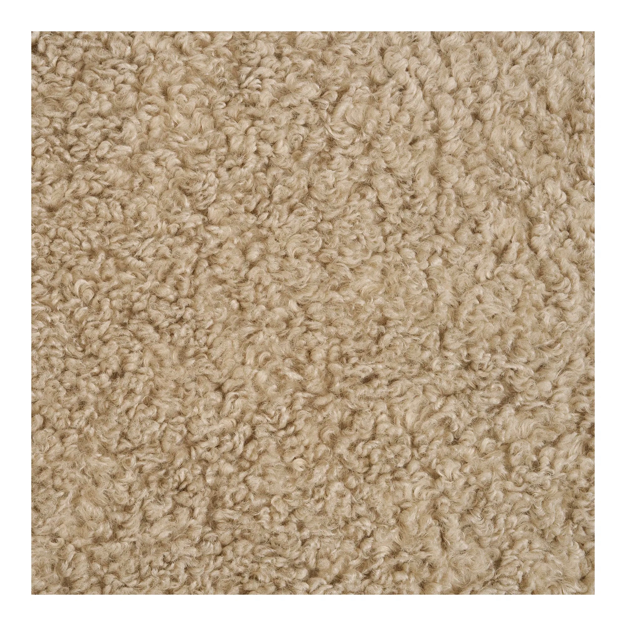 Designer Sofa-Sessel Hudson am beige Bouclé