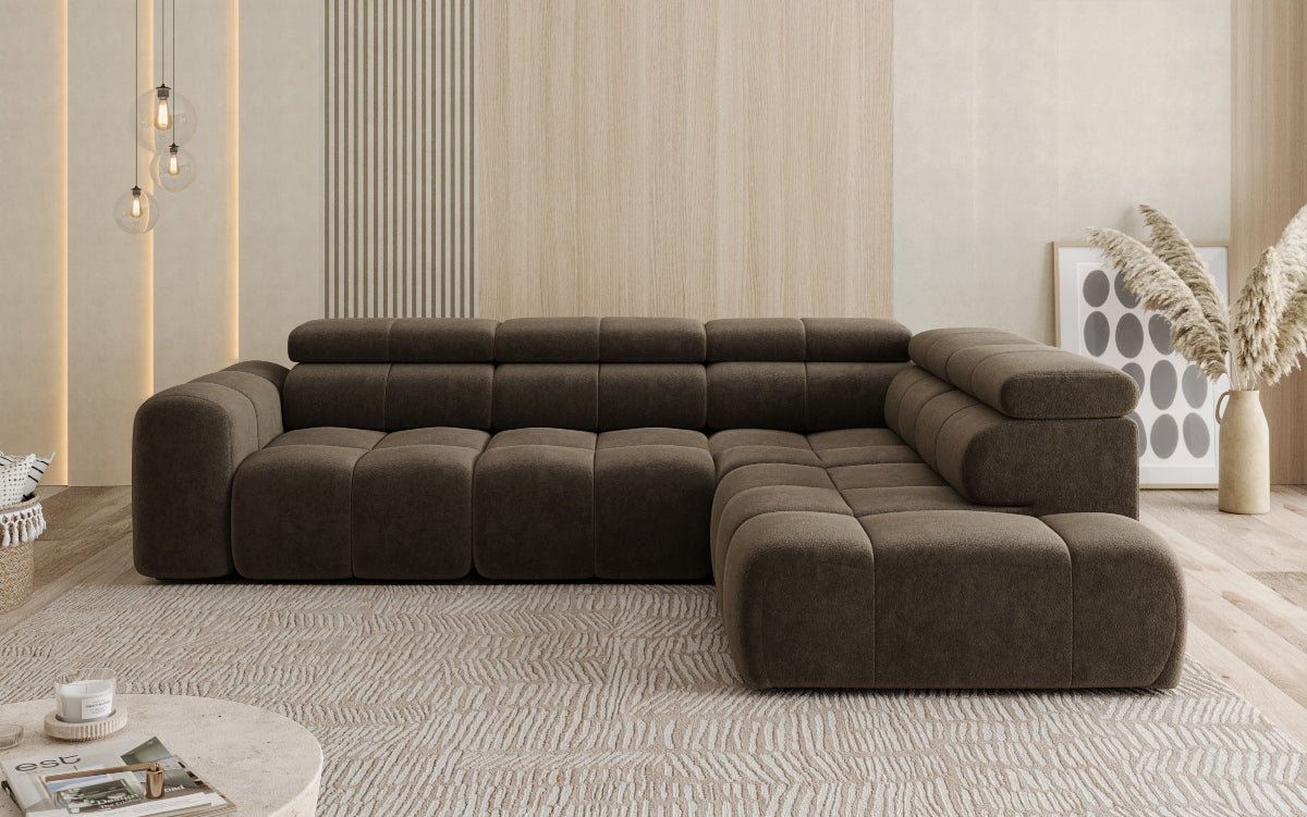 Designer Sofa Mia L Maxi in Chenille