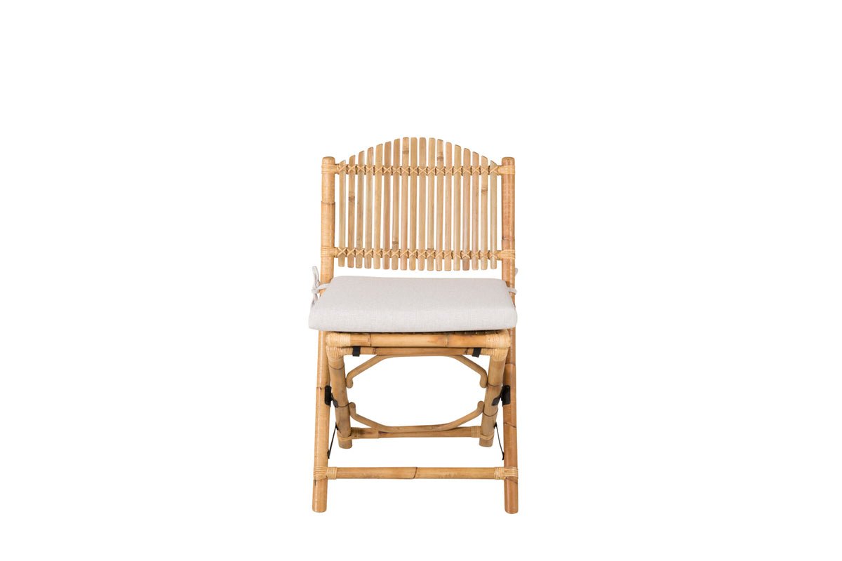 Gaartesëtz Koni - aus Rattan an natierlecher Optik