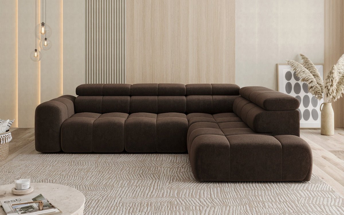 Designer Sofa Mia L Maxi in Chenille