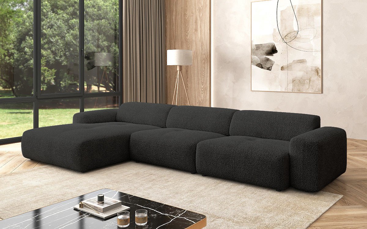 Designer L Sofa Calm Maxi am Bouclé