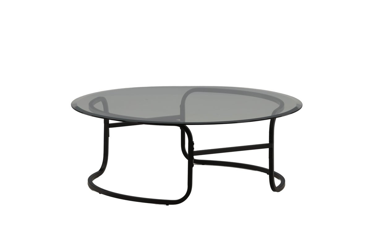 Couchtisch Silento - mat Glasplack