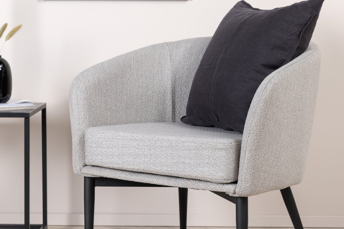 Sëtzstull Katy - mat grousser grousser Sëtzfläch aus Polyester