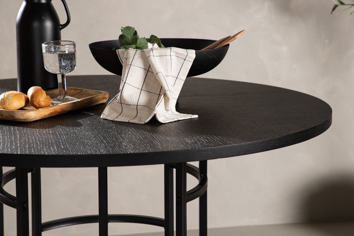 Esstisch Orana - am ronnen, skandinavesch inspiréierten Design