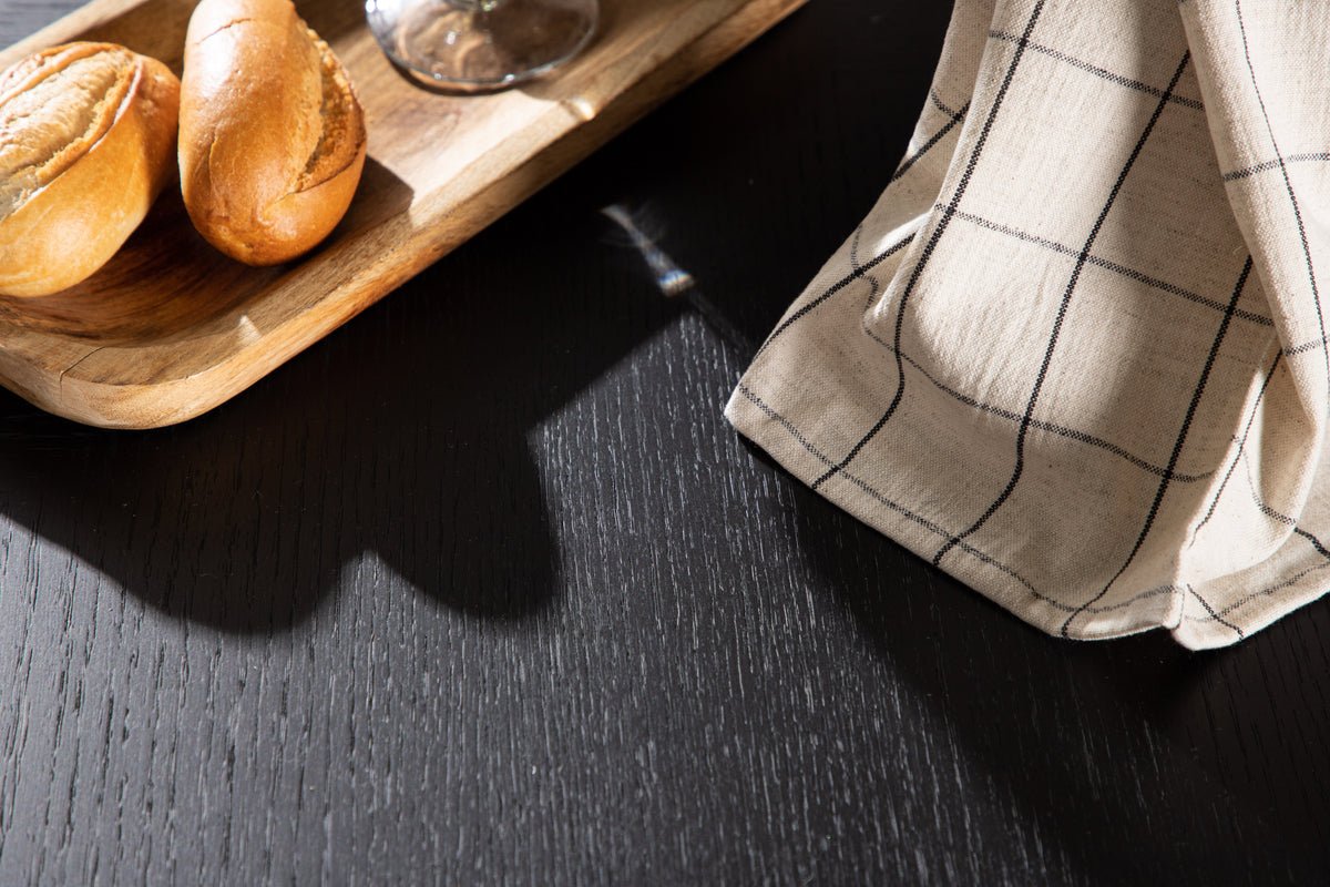 Esstisch Orana - am ronnen, skandinavesch inspiréierten Design