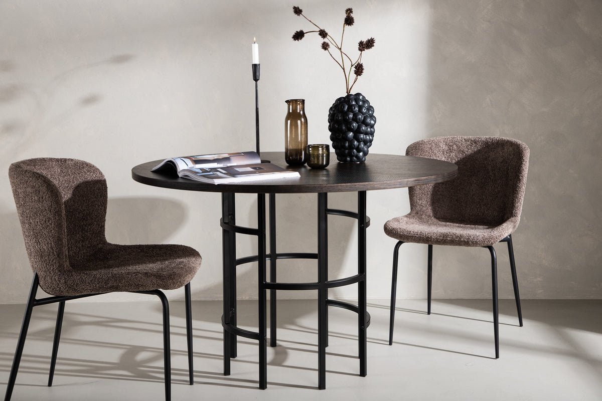 Esstisch Marloo - am ronnen, skandinavesch inspiréierten Design