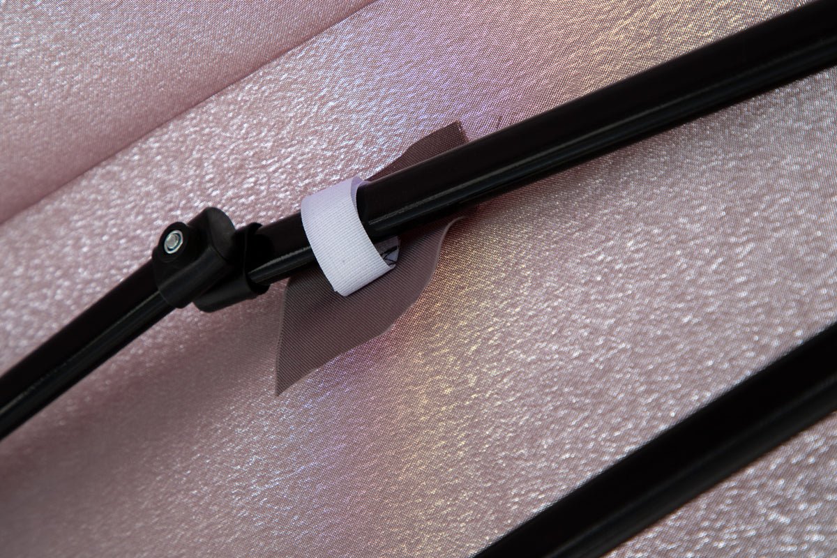 Pavillon Monarch - 295x295 cm an de Faarwen Brong oder Gro