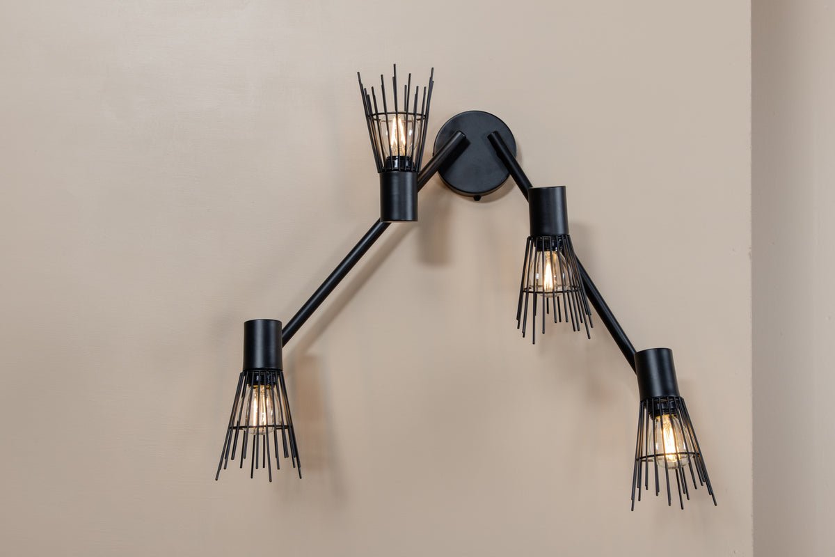 Mauerluucht „Anastasia" – Wielweis 3 oder 4-flammeg verfügbar