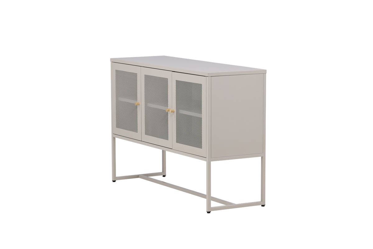 Kommode Marilo – Beige, Industrial-Modern mit Loft-Charme