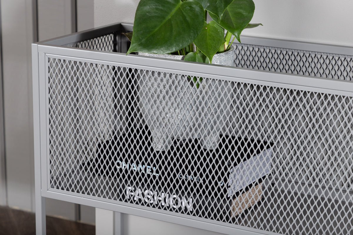 Regal Torino – Metallregal in Beige oder Hellgrau