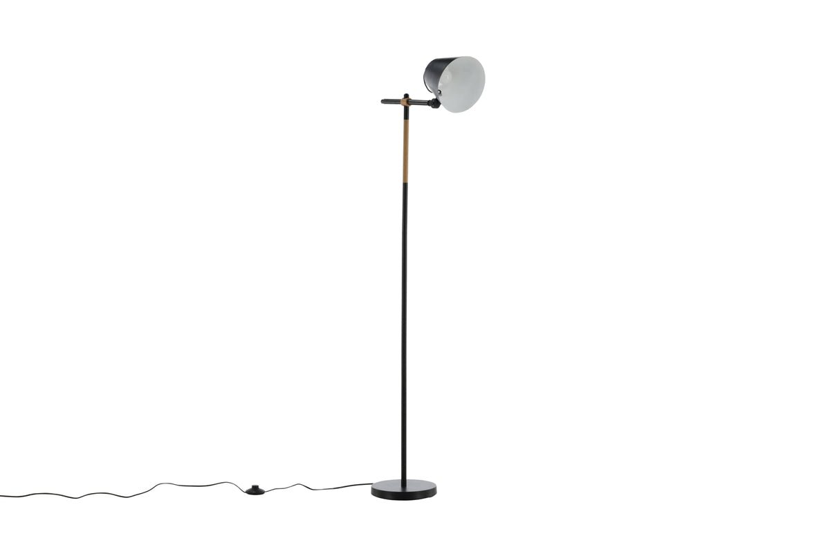 Stehlamp „California“ – markant, modernes Design a Schwaarz