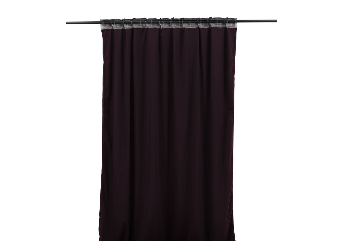 Gardinenset Anny – Samtoptioun an ville Faarwen