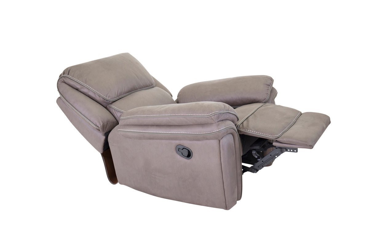 Sessel Seville - Verstellbare Rückenlehne und Fußteil in 3 Farben