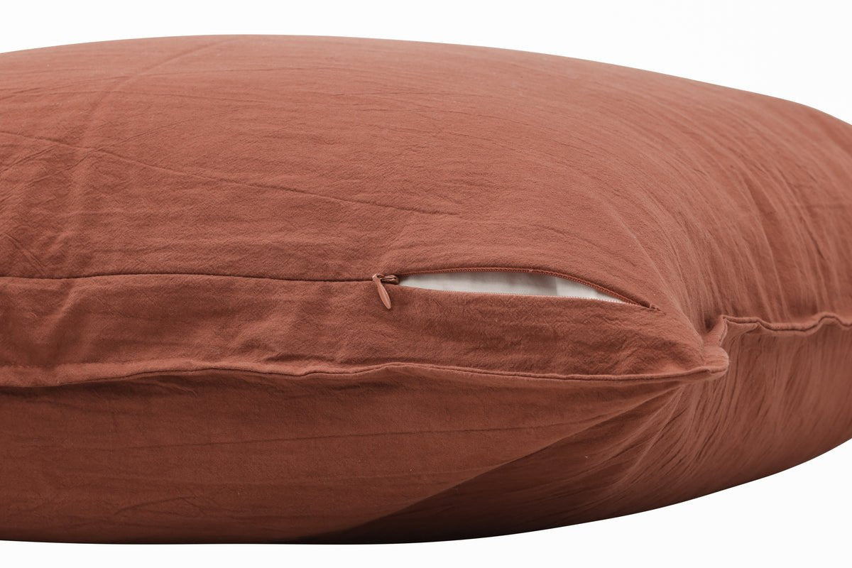 Këssenbezuch Autumn - 60x60 cm a verschiddene Faarwen aus 100% Baumwoll