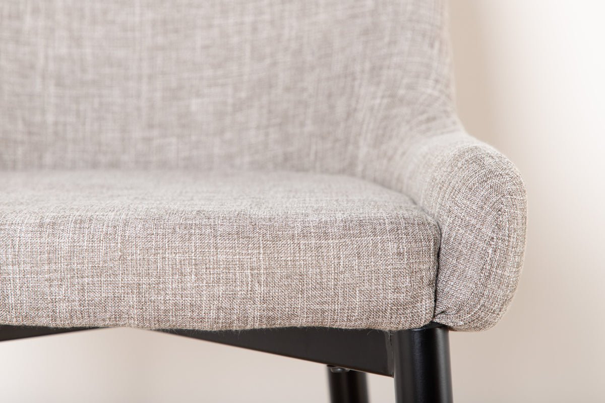 2er Set - Barhocker Leonardo a Samt Schwaarz oder Béis