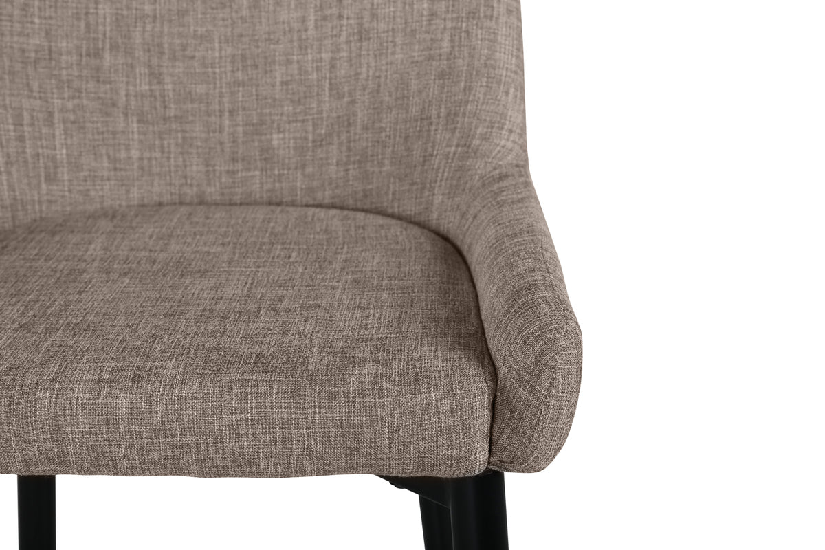 2er Set - Barhocker Leonardo a Samt Schwaarz oder Béis