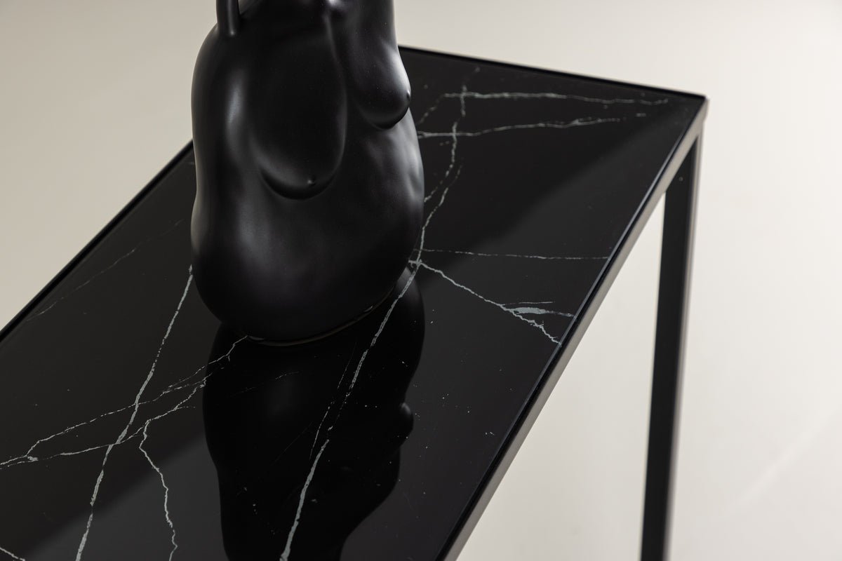 Beistelltisch Chase – mat Glasplack