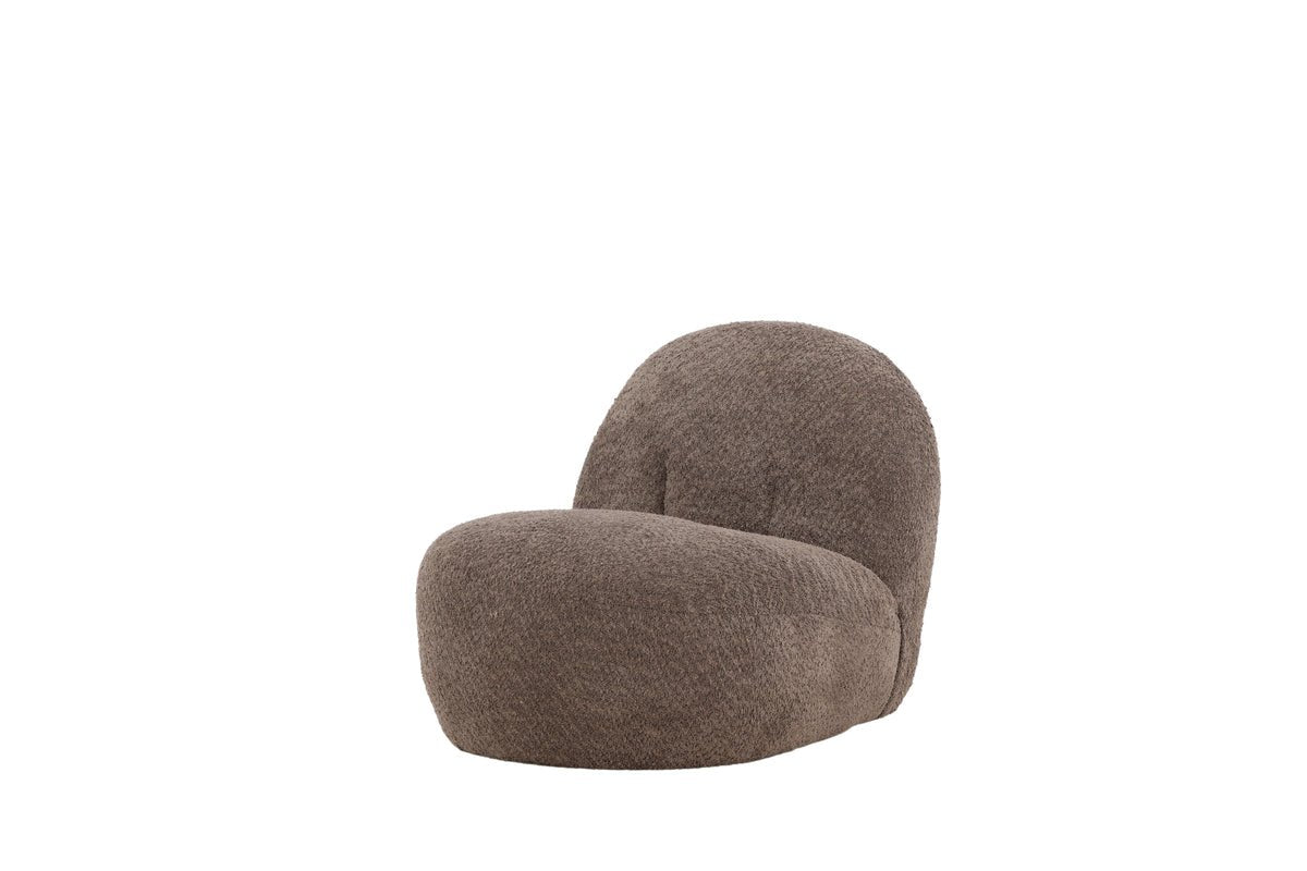 Designer Lounge Sessel Almvik – Bouclé Brong