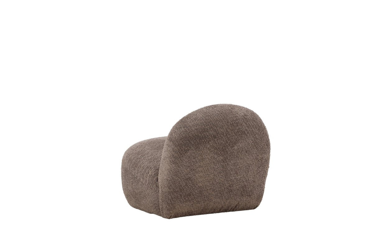 Designer Lounge Sessel Almvik – Bouclé Brong