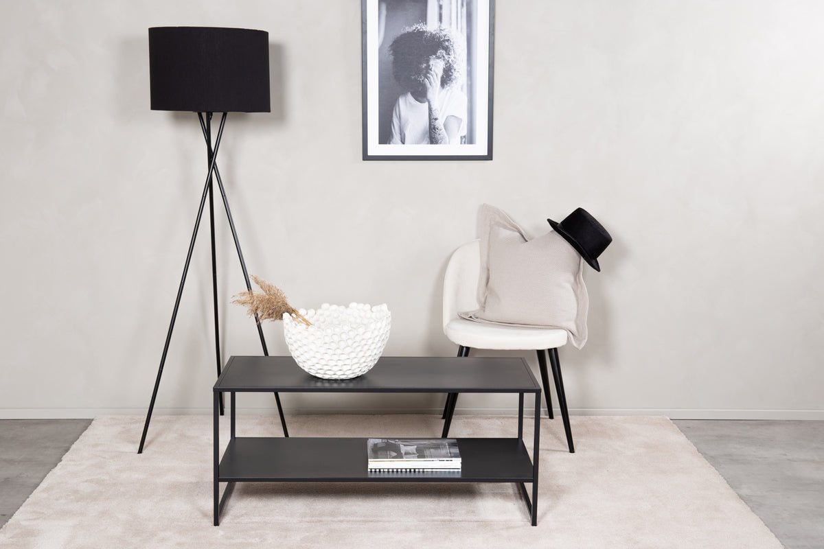 Couchtisch/Beistelltisch Viena – a véier Faarwen mat Ablagefläche