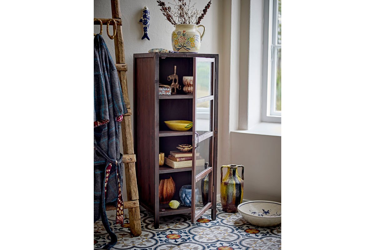 Blummepott Mareva – Reaktiv Glasur am déif Blo