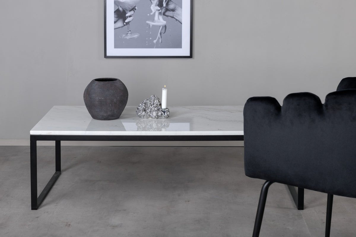 Couchtisch Carola - mat Marmortischplack