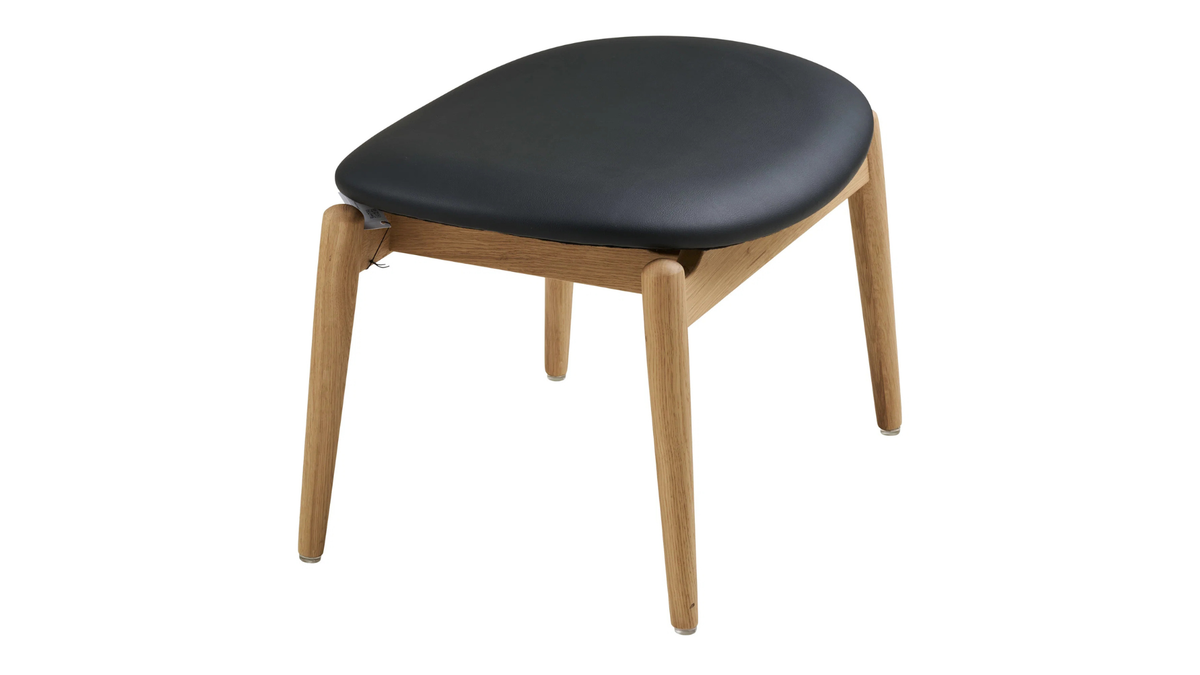 Bäistellhocker Niko – optional mat Been aus Äschen- oder Eechenholz