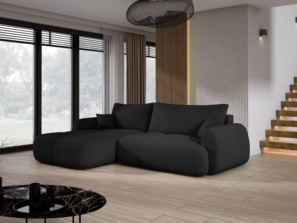 Designer L Sofa Coco am Bouclé
