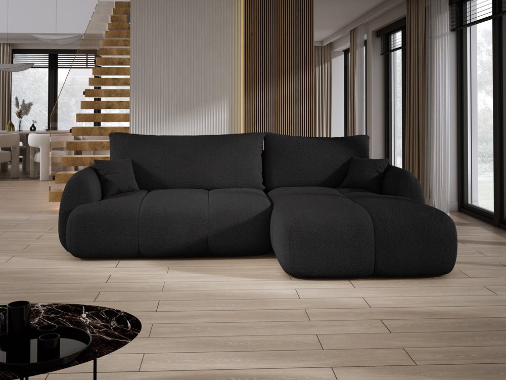 Designer L Sofa Coco am Bouclé