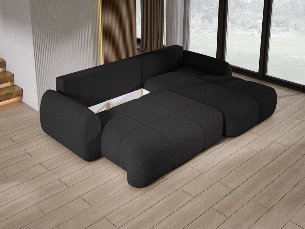 Designer L Sofa Coco am Bouclé