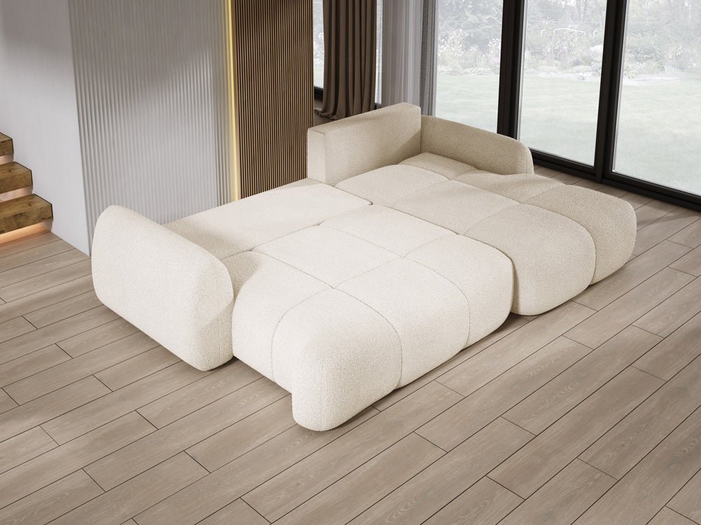 Designer L Sofa Coco am Bouclé