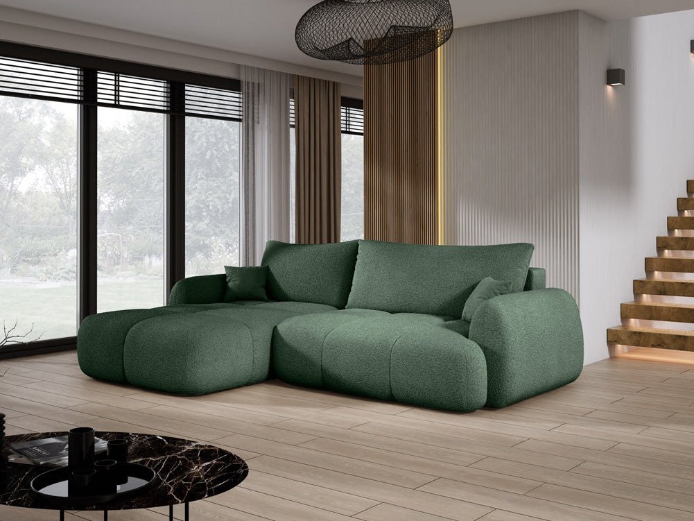 Designer L Sofa Coco am Bouclé