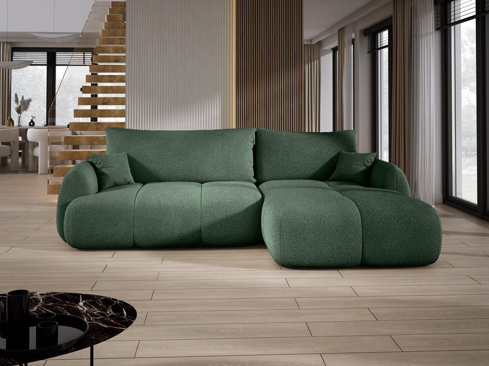 Designer L Sofa Coco am Bouclé
