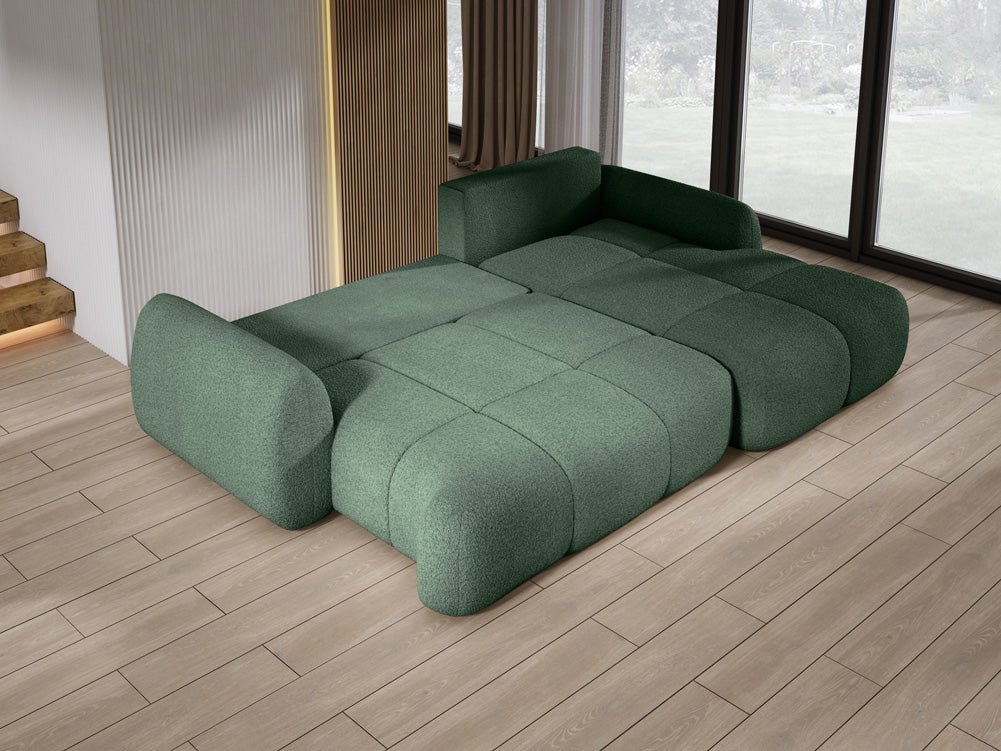 Designer L Sofa Coco am Bouclé