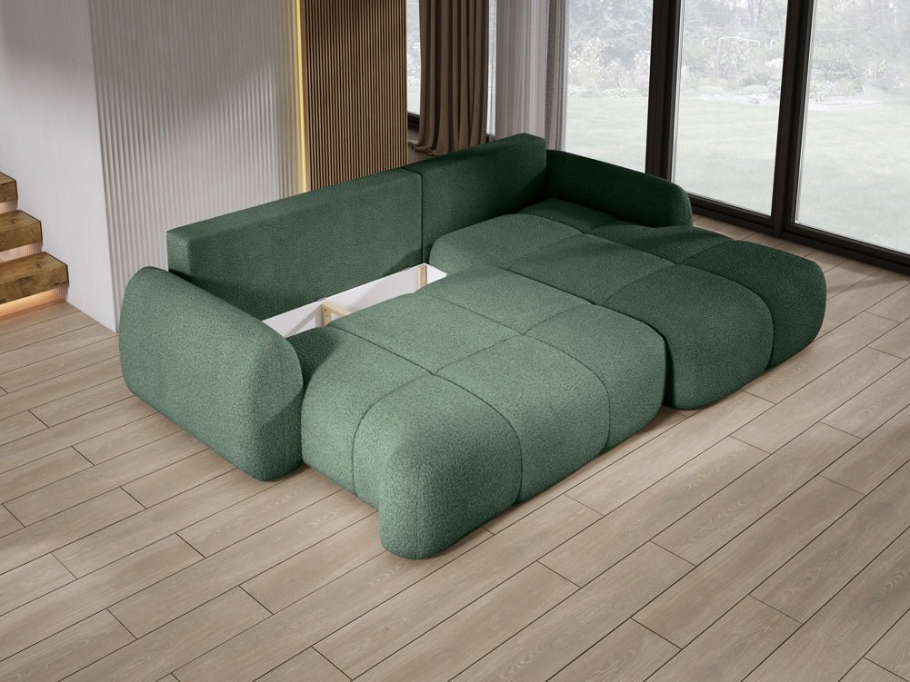 Designer L Sofa Coco am Bouclé
