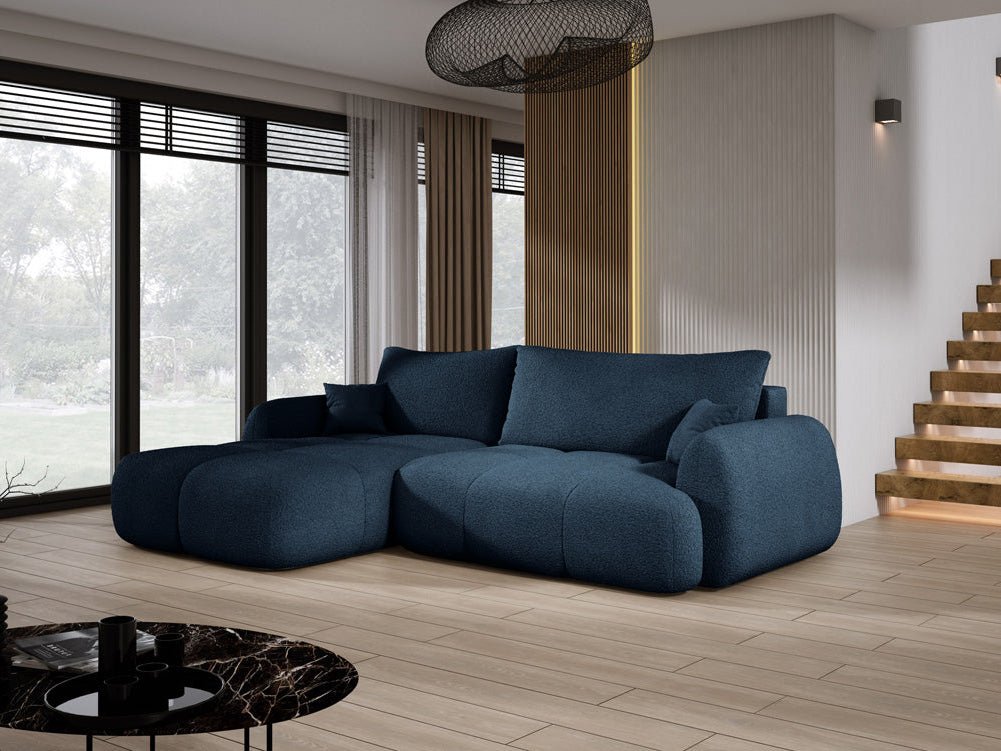 Designer L Sofa Coco am Bouclé