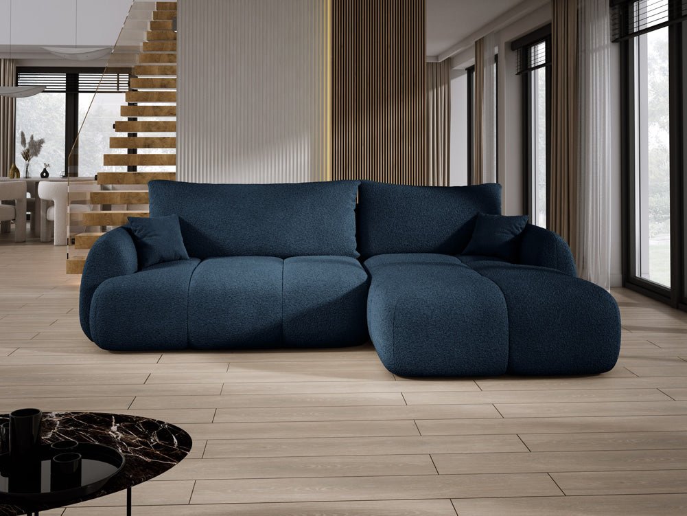 Designer L Sofa Coco am Bouclé