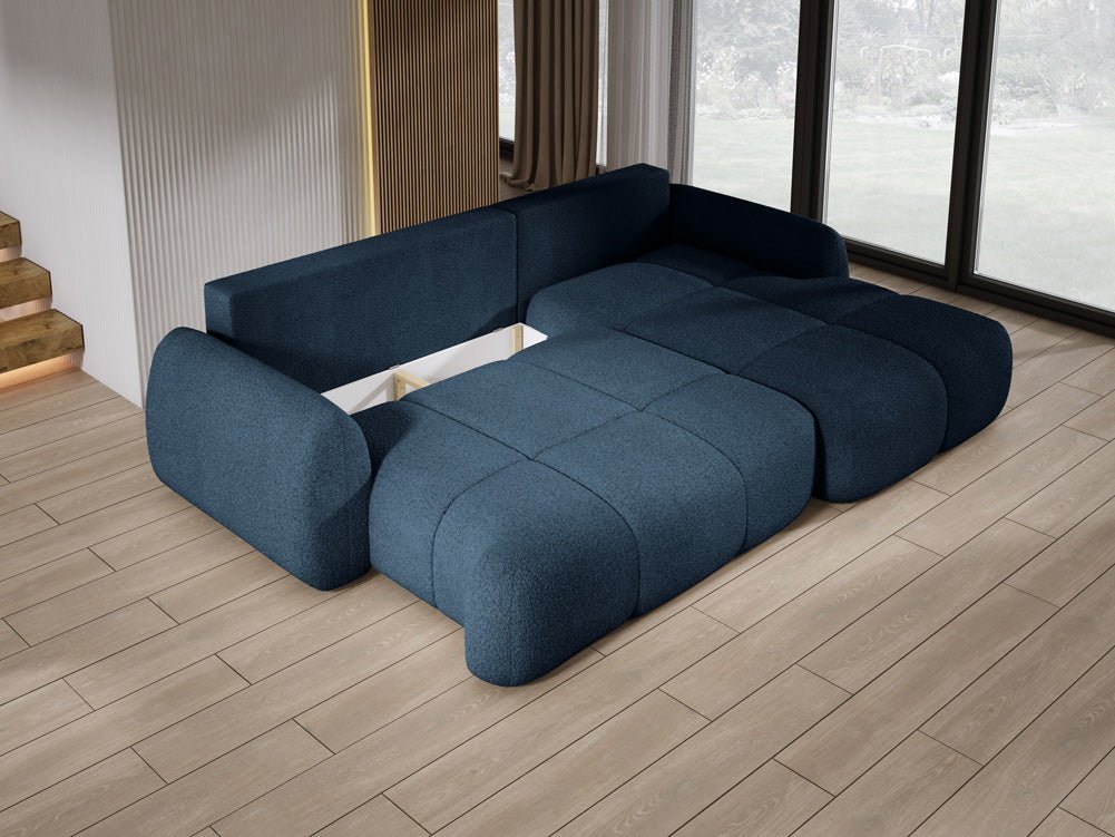 Designer L Sofa Coco am Bouclé