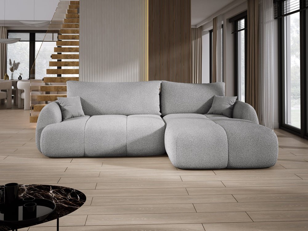 Designer L Sofa Coco am Bouclé