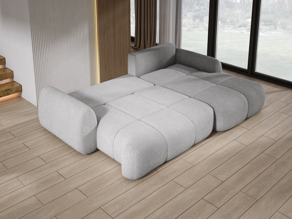 Designer L Sofa Coco am Bouclé