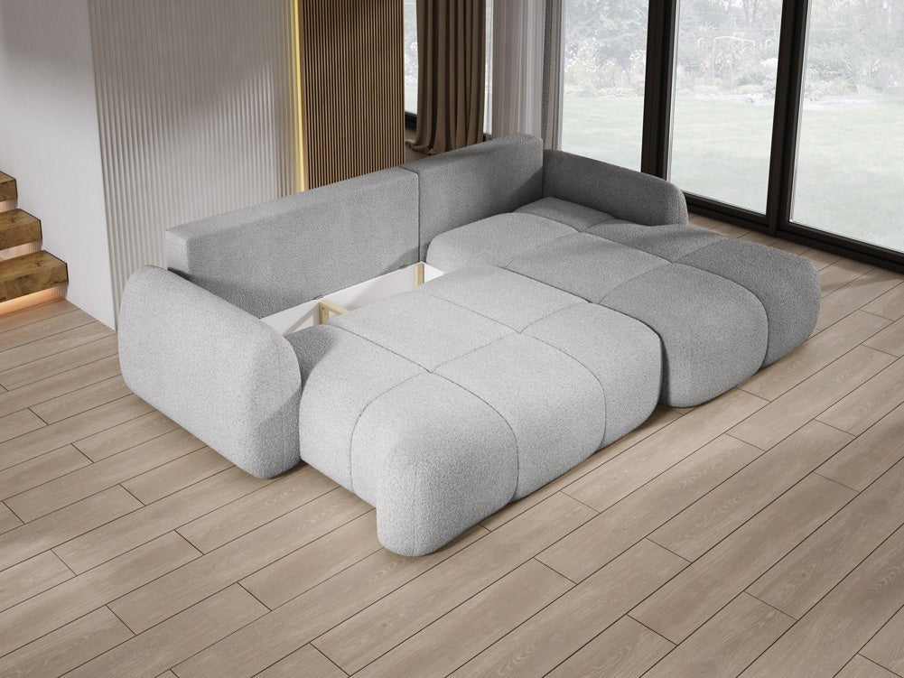 Designer L Sofa Coco am Bouclé
