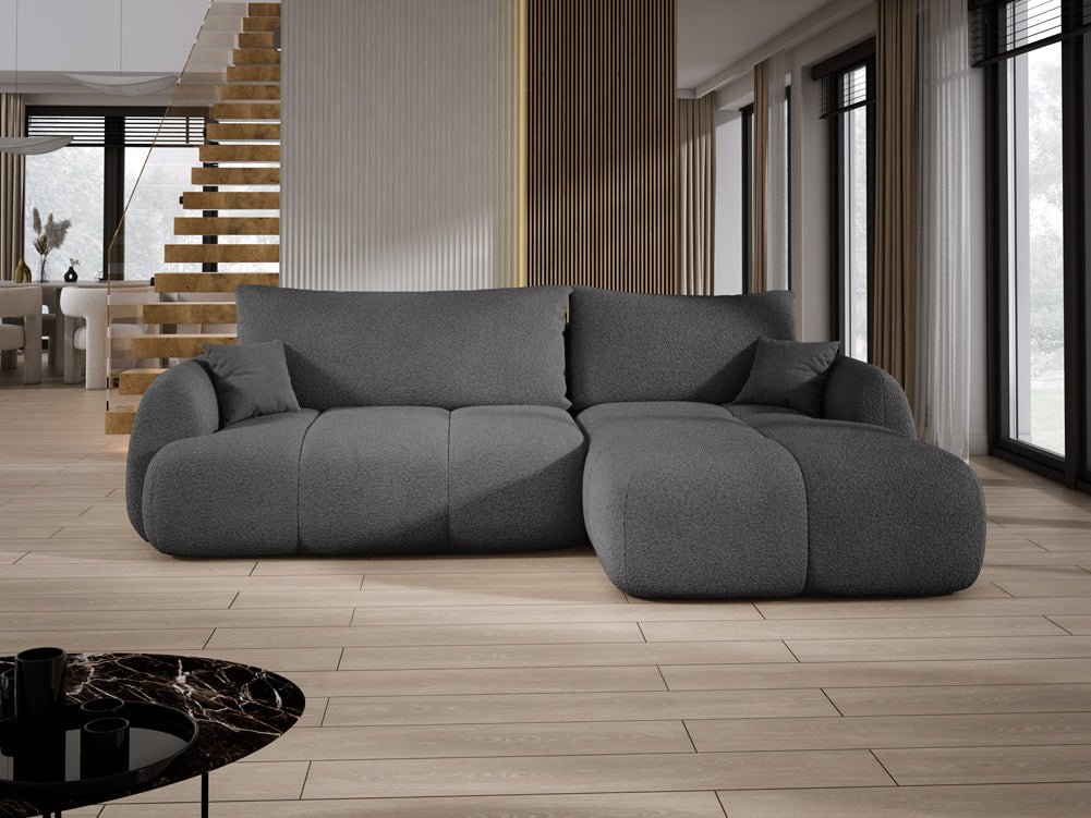Designer L Sofa Coco am Bouclé