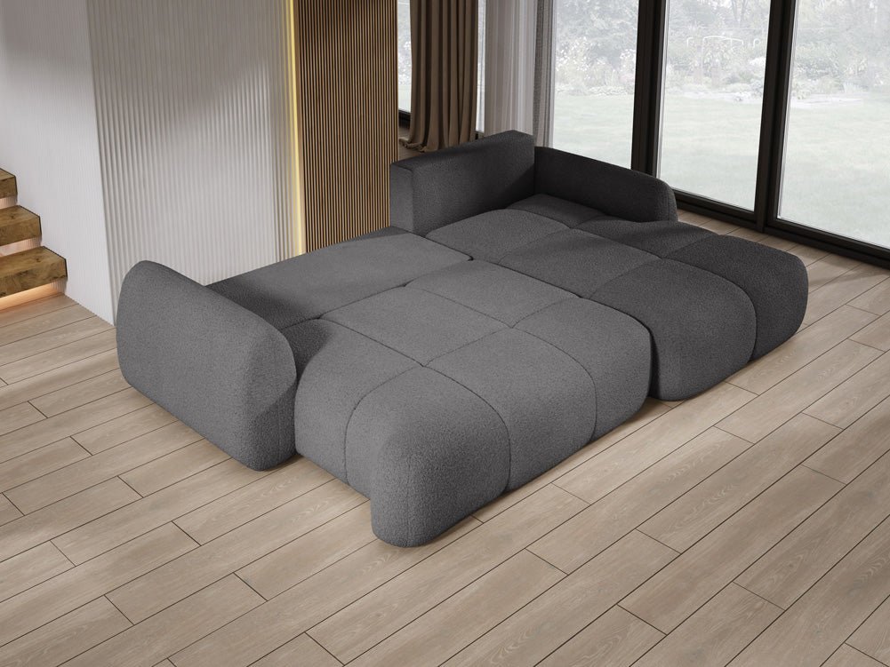 Designer L Sofa Coco am Bouclé
