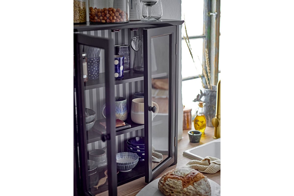 Becher-Set „Nerisa“ – Blaues Steingut (3-teilig)