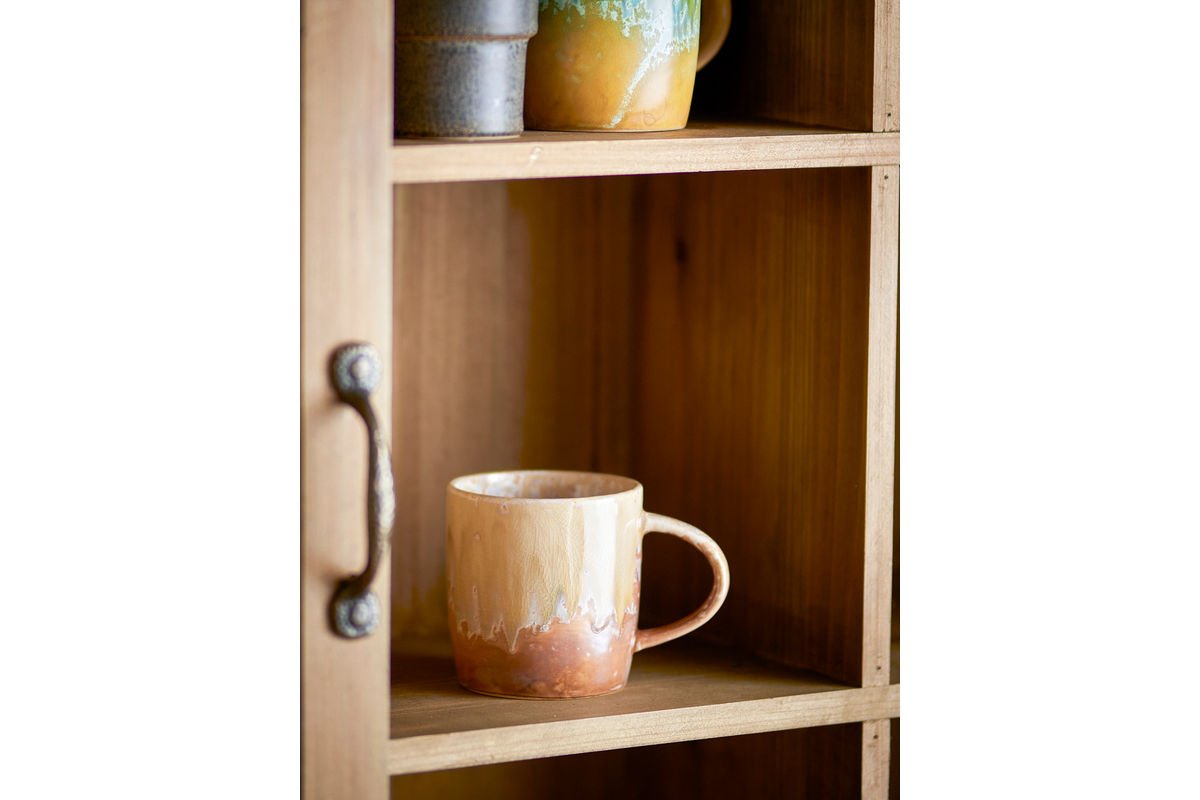 Becher „Elviro“ – Naturfarbenes Steingut