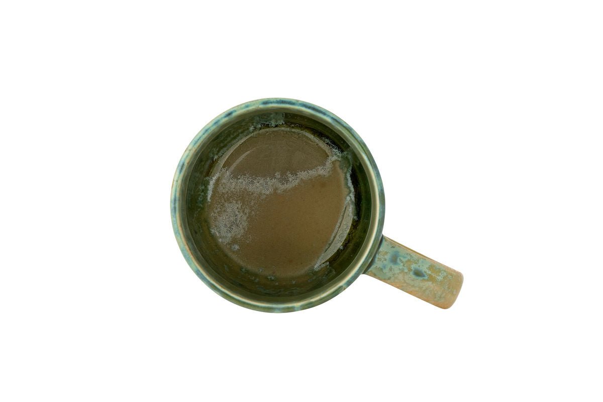 Becher „Elvian“ – Grünes Steingut