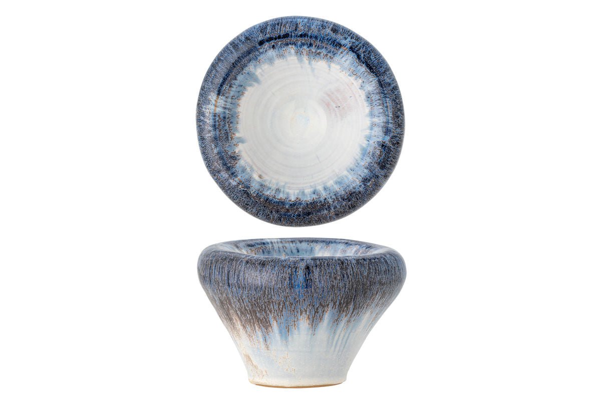 Schale „Mireya“ – Blaues Steingut